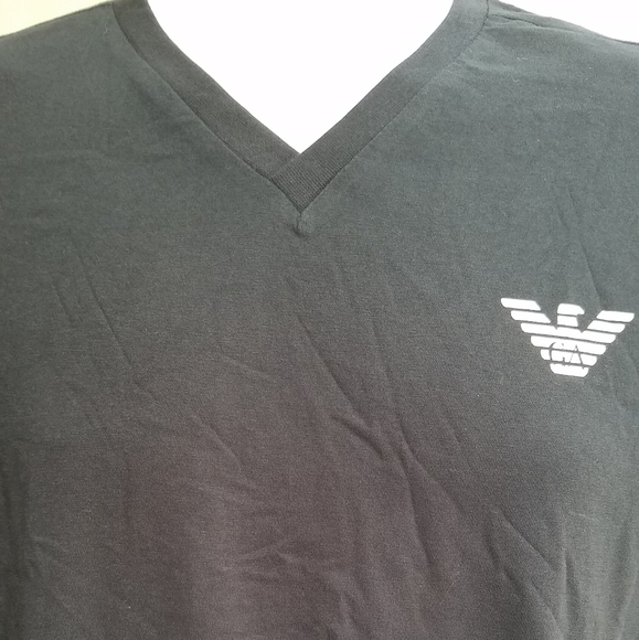 armani jeans logo t shirt